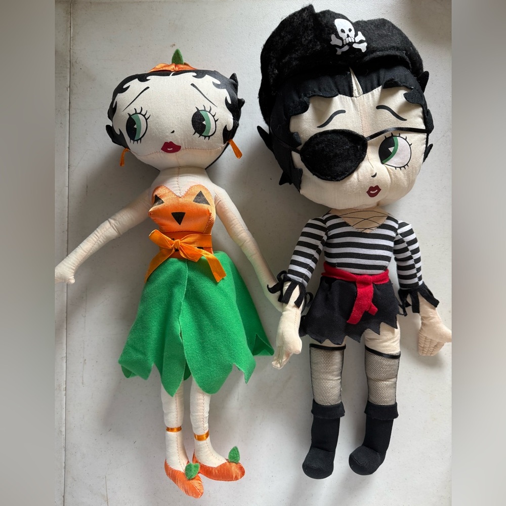 Vintage Betty Boop dolls